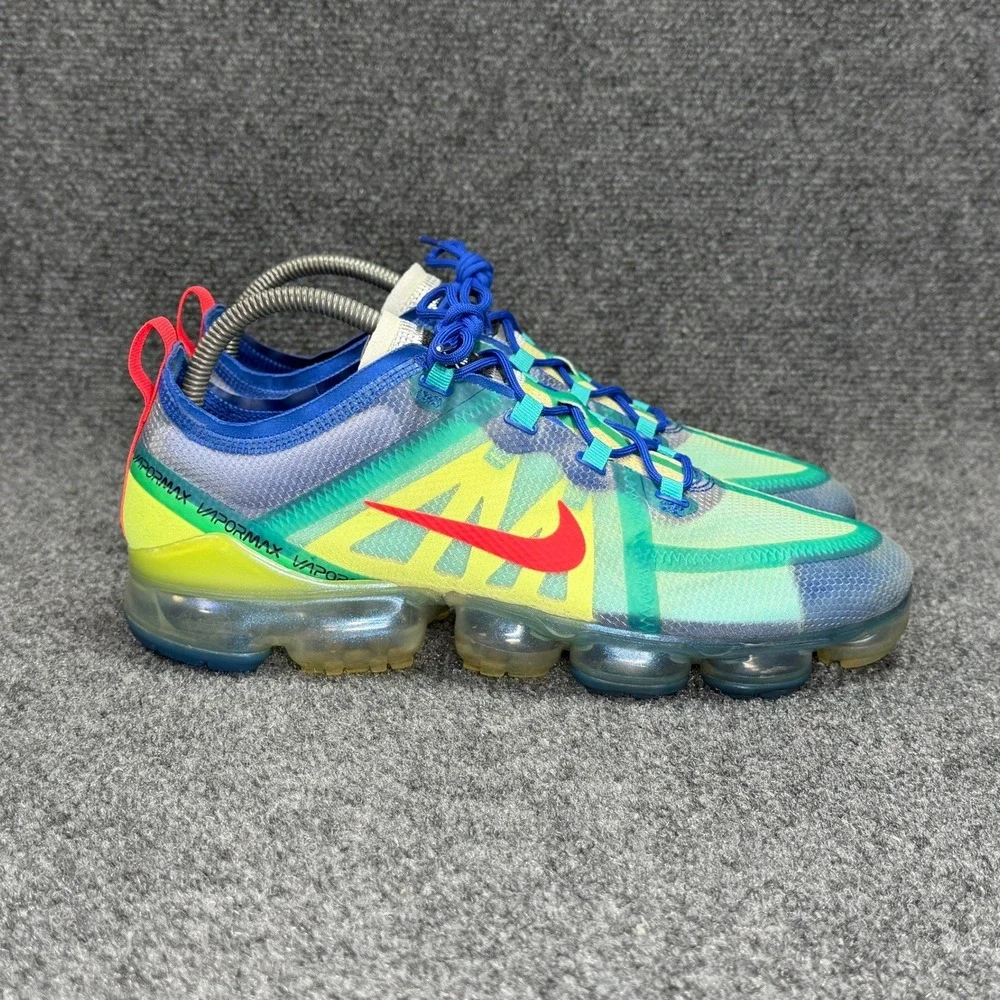 Nike Air VaporMax 2019 Running Shoe Men 10.5 Racer Blue Athletic Retro Run Train